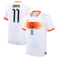 Netherlands National Team Cody Gakpo Nike 2026 White World Cup Authentic Jersey
