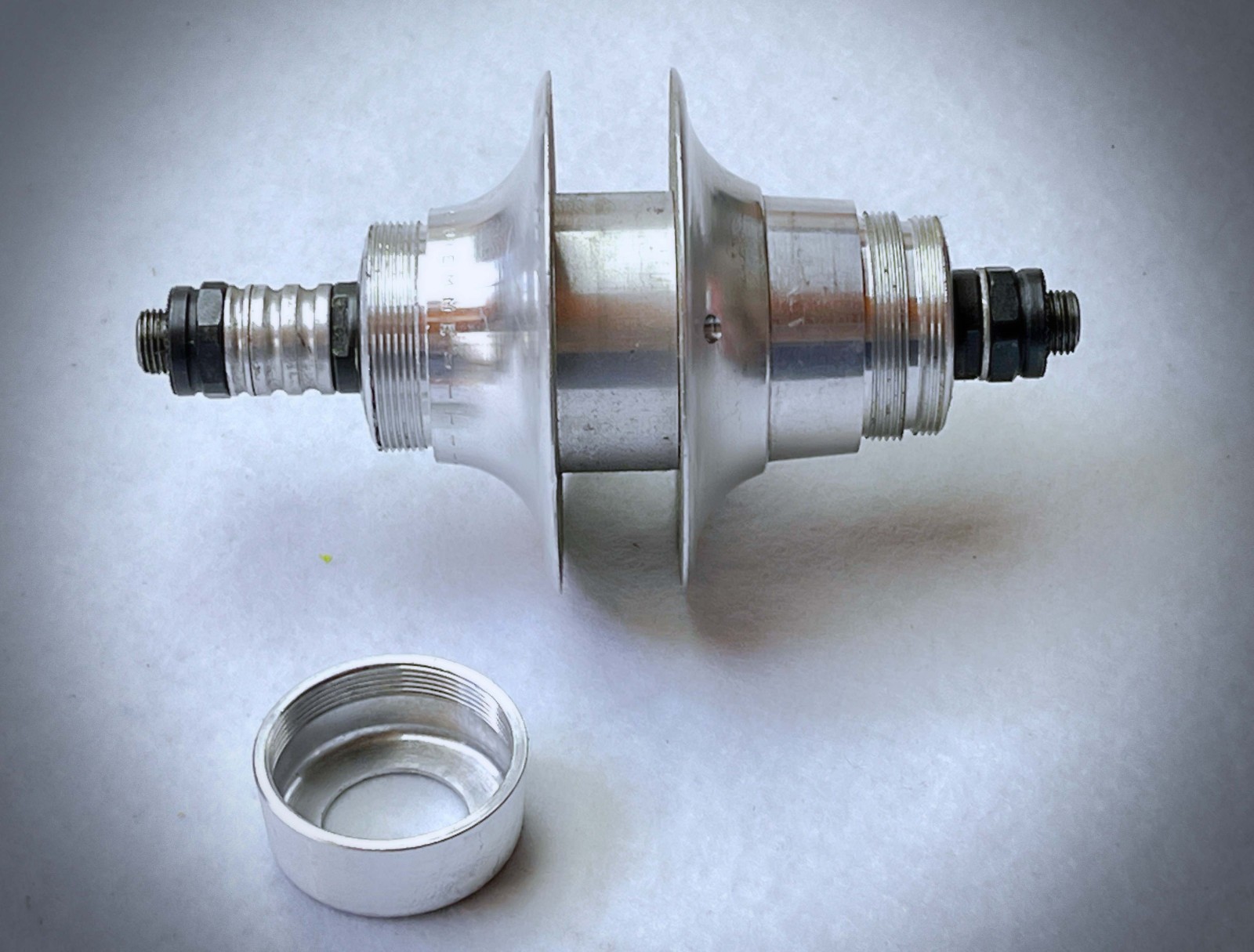Rear Hub DUAL Road Track GIPIEMME X Lenticolar Disc AMBROSIO Logos