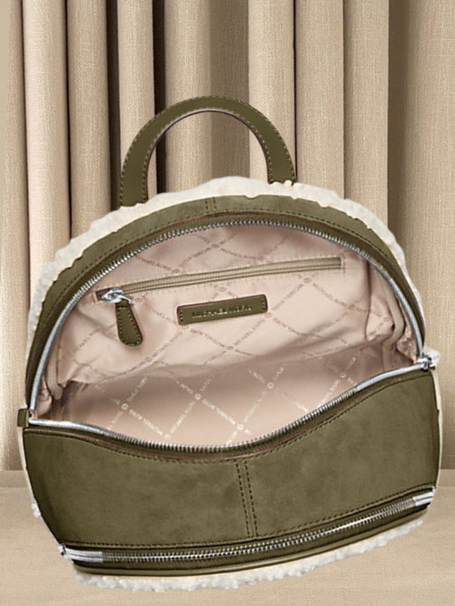 Michael Kors Rhea Medium Backpack Leather Suede Faux  display picture 1