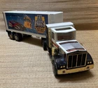 Vintage Tonka GoBots Semi Truck & Trailer Pressed Steel Metal Made In USA