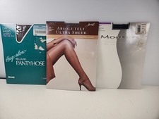 Vintage Style Pantyhose Lot Hanes Moments Sears Hug-Alon Hosiery Ultra Sheer NOS