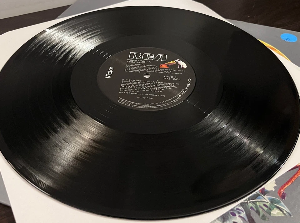 Nueva Trova Yucateca (Tejano Latin) (Mexico Pressing) - 12" Vinyl Record LP - EX Foto 3 de 3