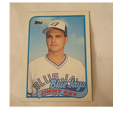 Topps 1989 Jimmy Key #229 Toronto Blue Jays Baseball Card MLB Base Set