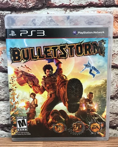 Bulletstorm PS3 (Sony, PlayStation, 2011) CIB w/Manual Tested & Working