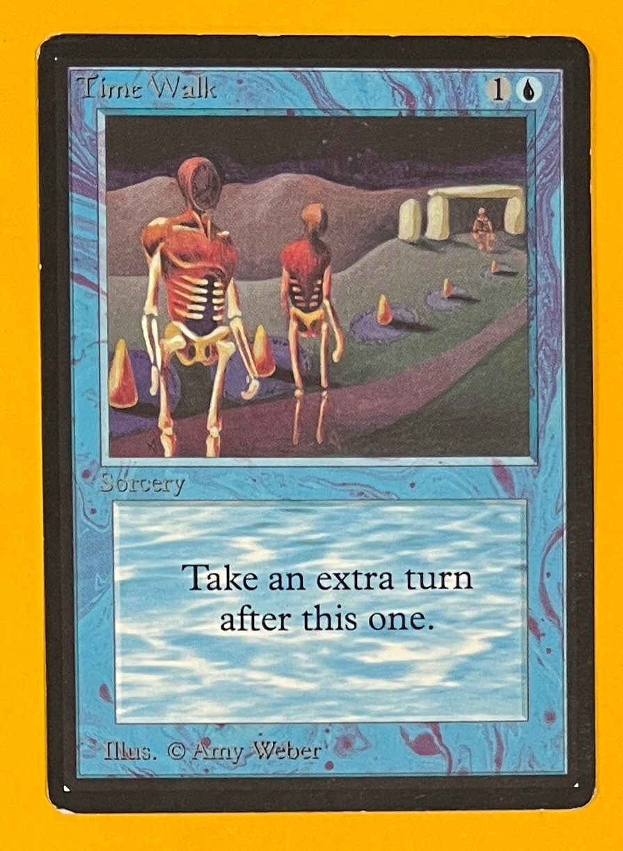 MTG TIME WALK Beta LP (OldManMTG 014-404)