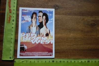 Alte Filmplakatkarte Kino Film RED ROCK WEST Nicolas Cage Dennis Hopper