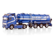 1:50 WSI VOLVO FH5 4X2 Tanker LAGERWEIJ Tank Truck Vehicle Diecast Alloy Model