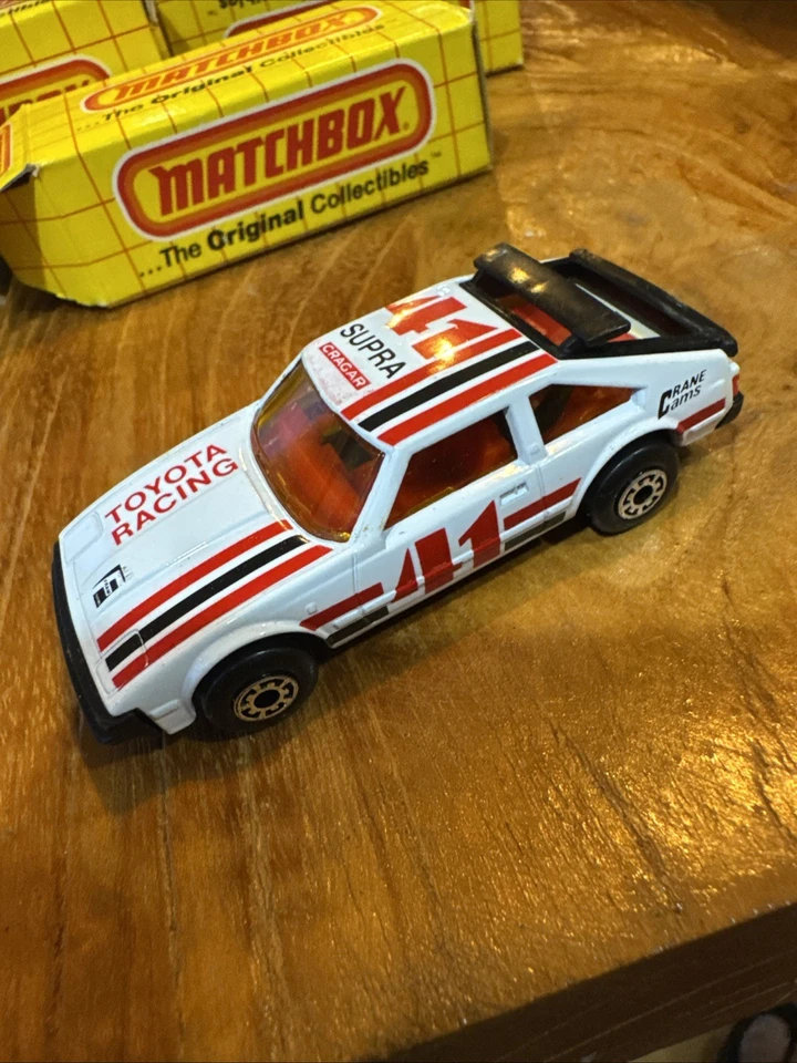 New Old Stock 1980s Vintage Matchbox MB39 Toyota Supra Diecast Model Car NOS 7pc - Image 2 of 4