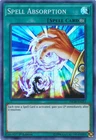 Spell Absorption - INCH-EN053 - Super Rare - 1st Edition x1 - Near Mint