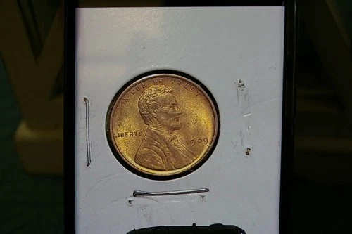 1909 VDB uncirculated wheat cent