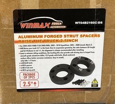 New 2 Pcs Winmax 2.5 Front Leveling Lift Kit Aluminum Forged Strut Spaces
