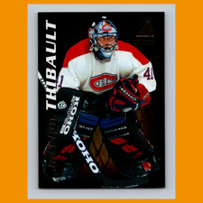 Jocelyn Thibault #34 1995 Zenith Montreal Canadiens Hockey Card NHL NM