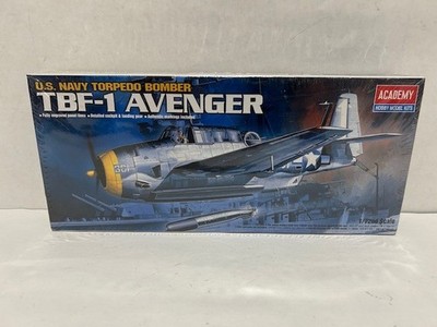 1/72 Academy TBF-1 Avenger Torpedo Bomber New Sealed