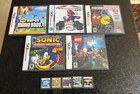 Nintendo DS 10 Game Lot Mario Kart New Super Mario Sonic Collection Kirby Tested