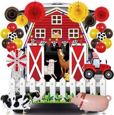 Halloween Trunk or Treat Car Decorations Kit, Trunk or Treat Farm Theme
