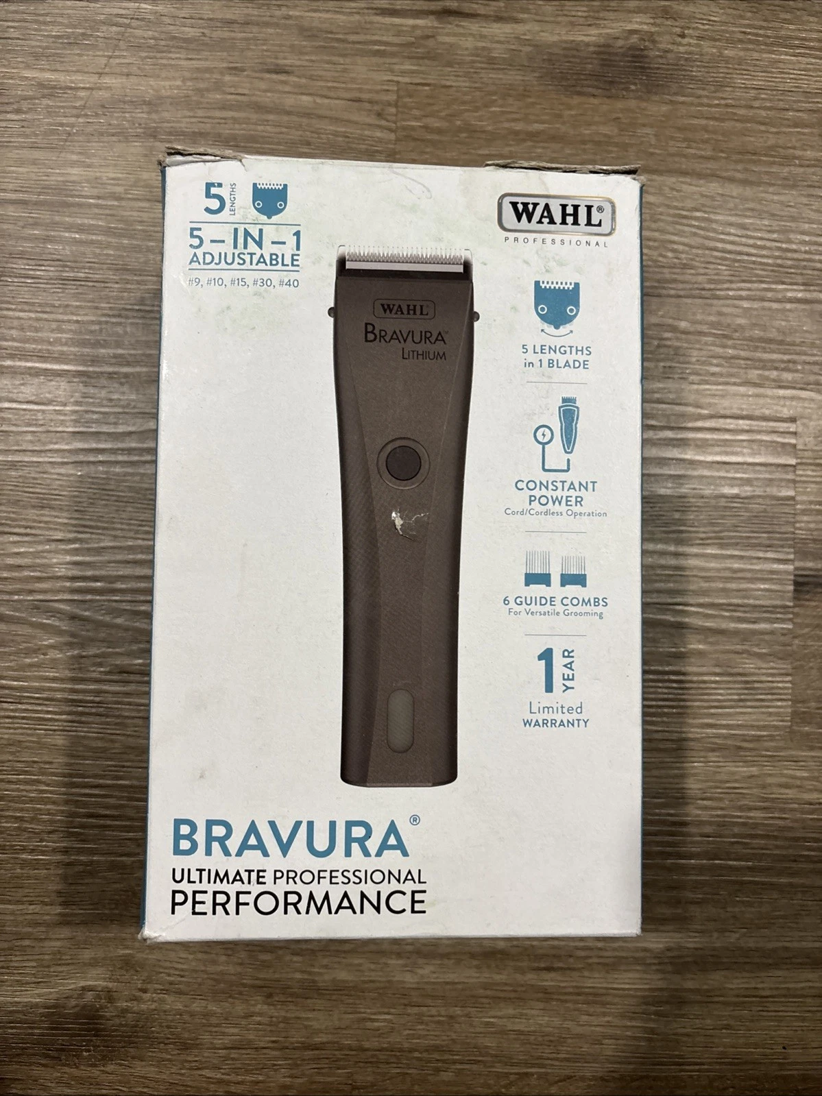 Wahl Bravura Professional Pet Animal Grooming Cordless Hair Clipper Kit Gunmetal
Opens in a new wind