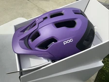 POC Axion Race MIPS Bicycle Helmet Sapphire Purple/Black Size M 55-58 NEW