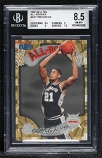 1997-98 Fleer Ultra All-Rookie Tim Duncan #1AR BGS 8.5 HOF 0q3