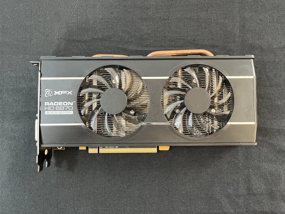 XFX AMD Radeon HD 6870 1GB Black Edition (HD-687A-ZDBC V1.0) Video Graphics Card - Image 2 of 4
