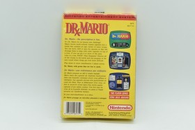 NES - Dr. Mario (Nintendo Entertainment System ), BOX & CARTRIDGE, Tested