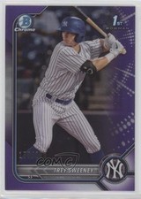 2022 Bowman Chrome Prospects Purple Refractor 175/250 Trey Sweeney #BCP-137 4k8