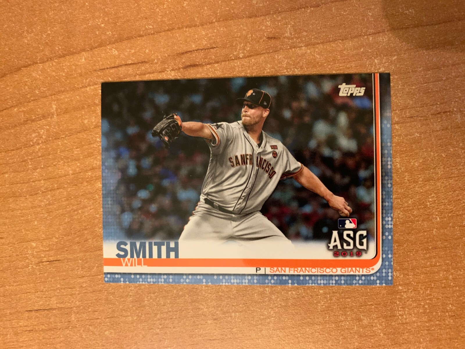 2019 Topps Update - Will Smith - #US135 Father's Day Blue Parallel #d 08/50