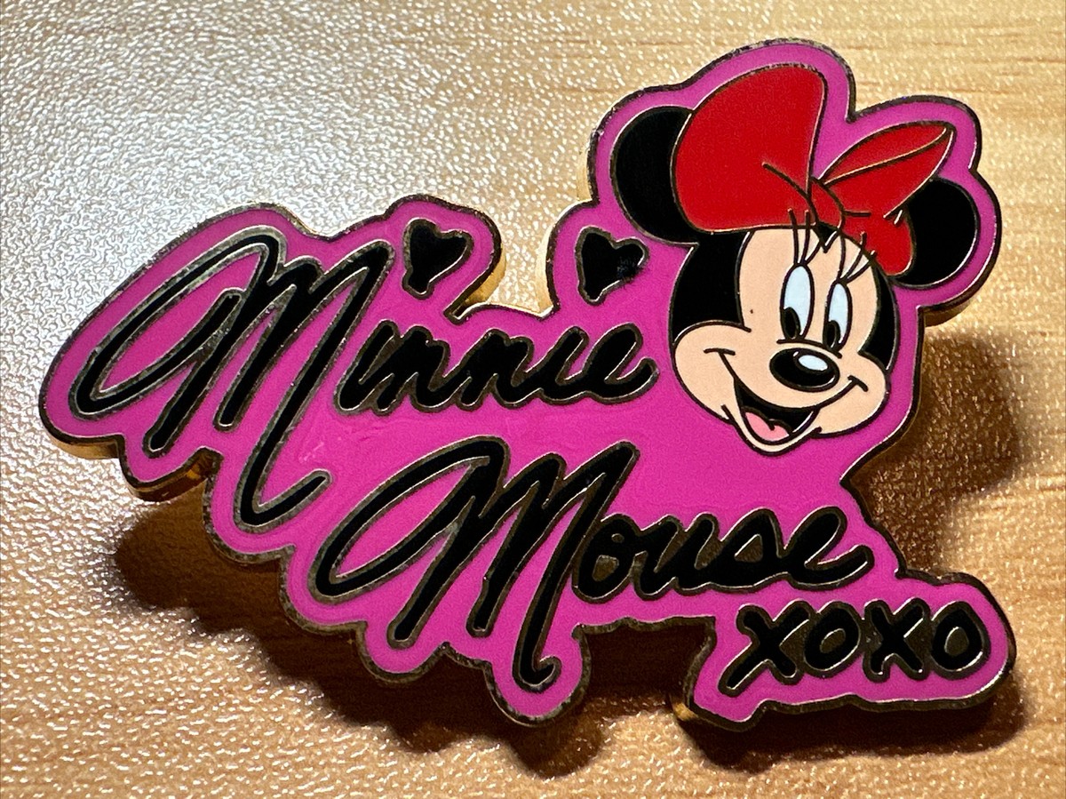 2006 MINNIE MOUSE Autograph XOXO Disney Pin | eBay