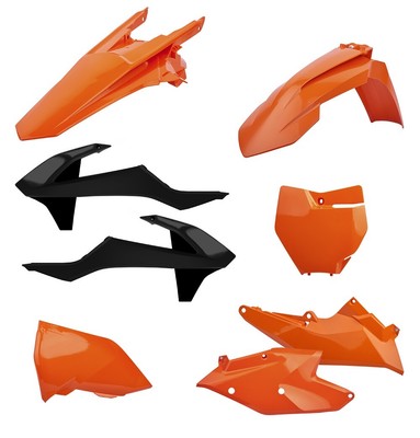 POLISPORT 90881 STANDARD ENDURO BODY KIT OEM-COLOR KTM EXC-F 450 2017 ...