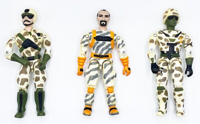 1990 Lanard, The Corps Universe Action Figures, Cybor v3, Chopper + Toxic Waster