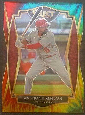  2021 Select TIE DYE #157 Anthony Rendon Premier Level SSP #d /20  (INV 258)