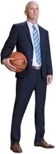 Uconn Huskies 2024 Ncaa Champs Coach Danny Hurley Full Body Window Cling Sticker