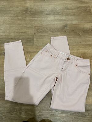 Pink Jeans Low Rise Skinny Womens 5 Mossimo Supply Co
