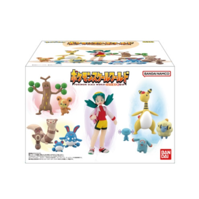 Pokemon Scale World Johto Region 2 All 6 type Set Bandai Japan