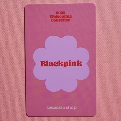 BLACKPINK] 2022 WELCOMING COLLECTION WEVERSE SHOP (HOLOGRAM+