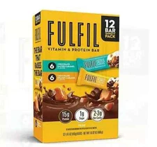 Fulfil Vitamin & Protein Bar: Chocolate Peanut Caramel, Chocolate Salted Caramel