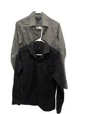 Men Dress Shirts S size 2 Pieces, 1 Free - Preowned Excellent Condition
