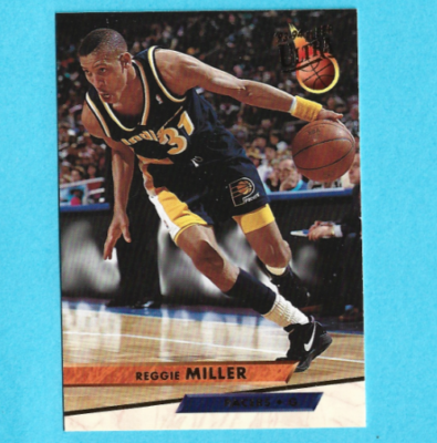 1993-94 Fleer Ultra Reggie Miller #81 Basketball Card Indiana