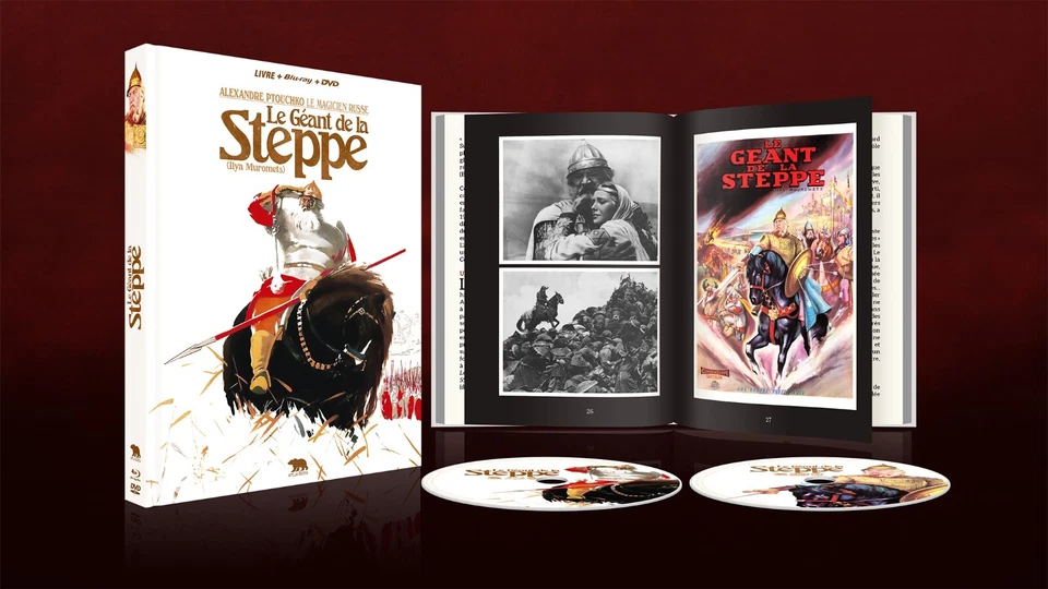 Le Géant de la steppe [Édition Collector Blu-ray + DVD + Livre] - Photo 1/1
