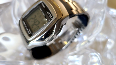 Vintage Casio Wave Ceptor Digital WV-55H World 25 Time Zone Men's