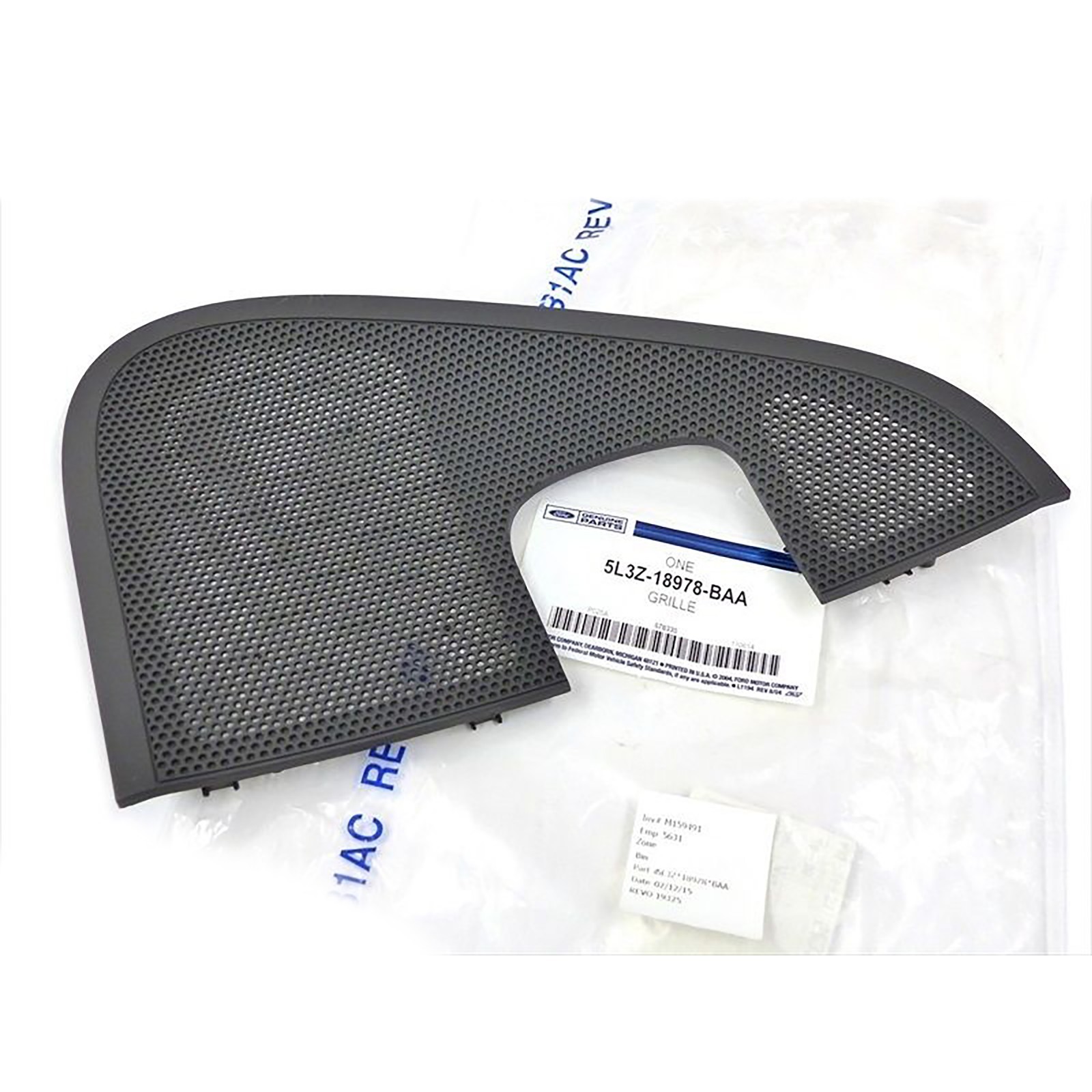 Cubierta de rejilla del altavoz de la puerta derecha para Ford F-150 2004-2008 (N/P OEM)