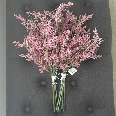 2 Hearth & Hand with Magnolia ''Astilbe'' Flower Bundles