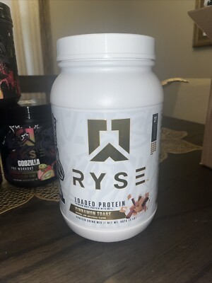 Ryse Loaded Protein Cinnamon Toast 2lbs 04/2026