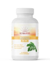 Moringa Oleifera 60 Veg Capsules - Natural Energy, Mood & Immune Support