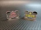 UNIQUET HIT Mirror Acrylic Custom Color Engraved Bone Shape Pet Dog Cat Tag Id
