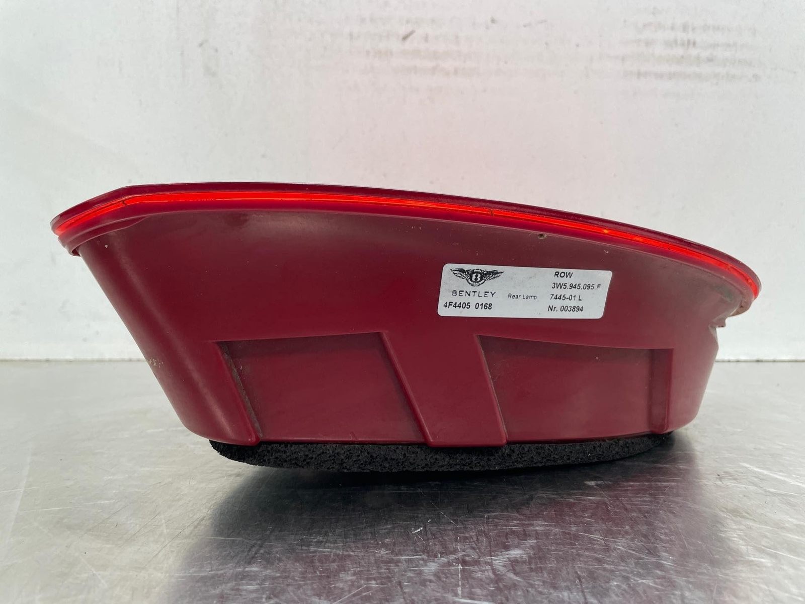 2006 Bentley Continental OEM Left Hand Drivers Side Rear Tail Light 3W5945095F