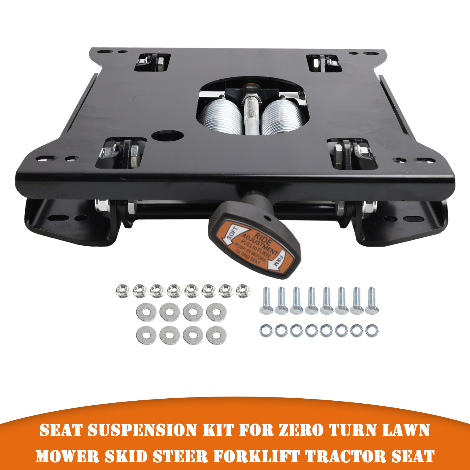 Zero Turn Mower Skid Steer Forklift Tractor Seat Suspension Kit
