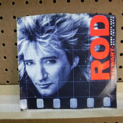 Vintage 45 Record Rod Stewart Some Guys Have All The Luck Wb 7 Ebay