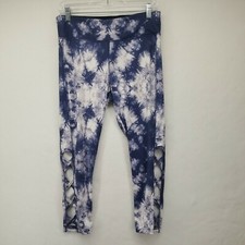 YOGO ATHLETIC ATHLEISURE YOGA CAPRI PANTS  WOMEN'S SIZE LARGE