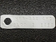 Ford 9 Inch 3l00 Posi Limited Slip Traction Lock Rear End Id Tag Mustangfalcon