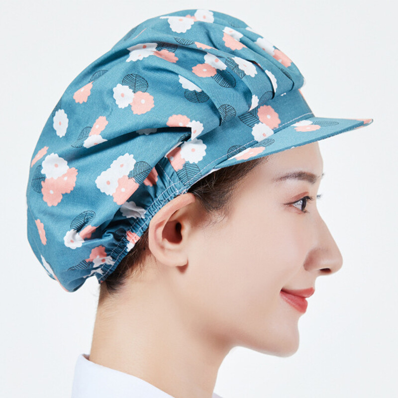 Elastic Chef Hat Food Catering Kitchen Baker Women Men Work Cook